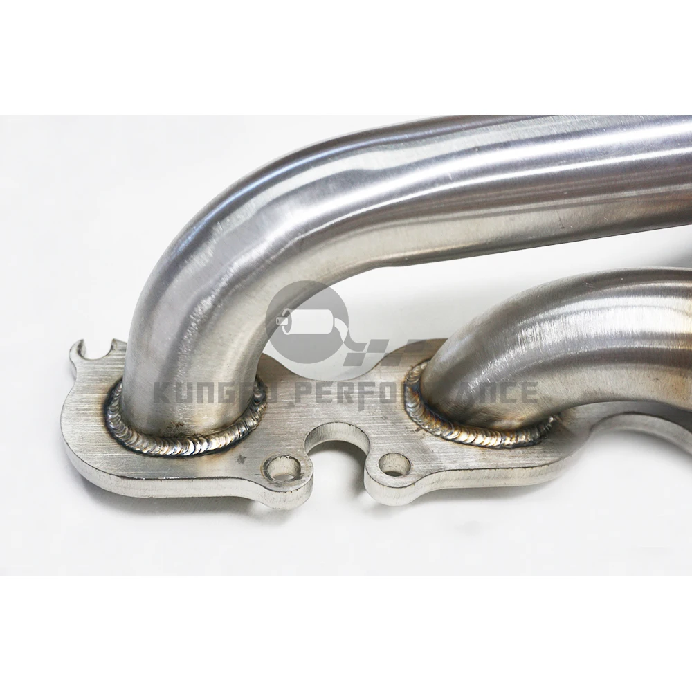 KUNGFU PERFORMANCE  Long Tube Header Midpipe for Mer cedes M156 Engine W204 C63 C63S 2008-2014 - Image 6