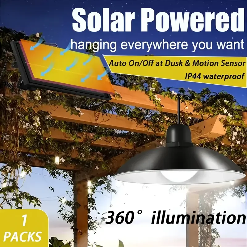 

solar chandeliers outdoor solar LED lights double chandelier decorations with remote control solar lamp room