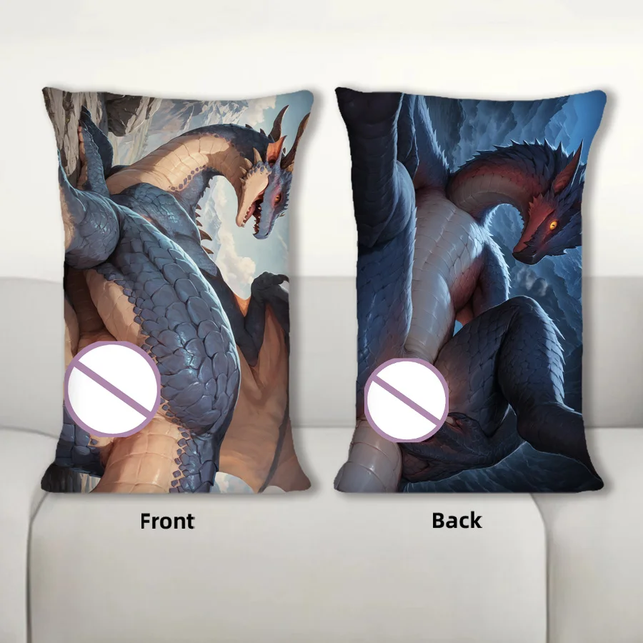 

Anime Body Pillow Dragon NSFW Waifu Dakimakura Private Collection Sofa Cushion Custom Pillow Cover