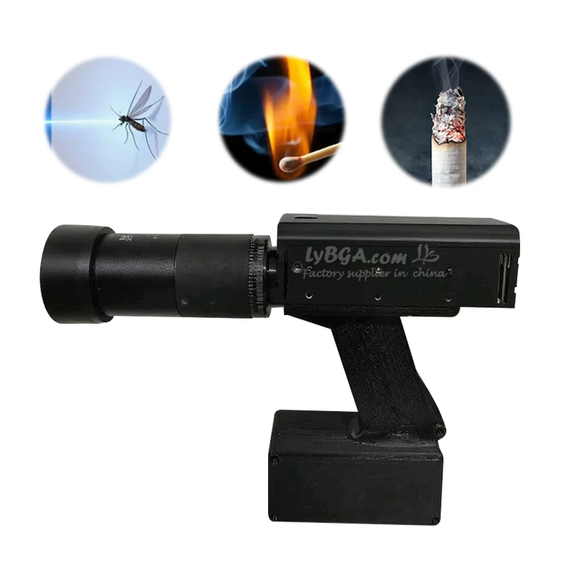 Mesin Pemotong Laser Genggam LY 260W dengan Pencetakan 3D, Pemasangan di Rel, Pengapian Jarak Jauh, Pendingin Udara dan Pendingin Air untuk Pengendalian Hama