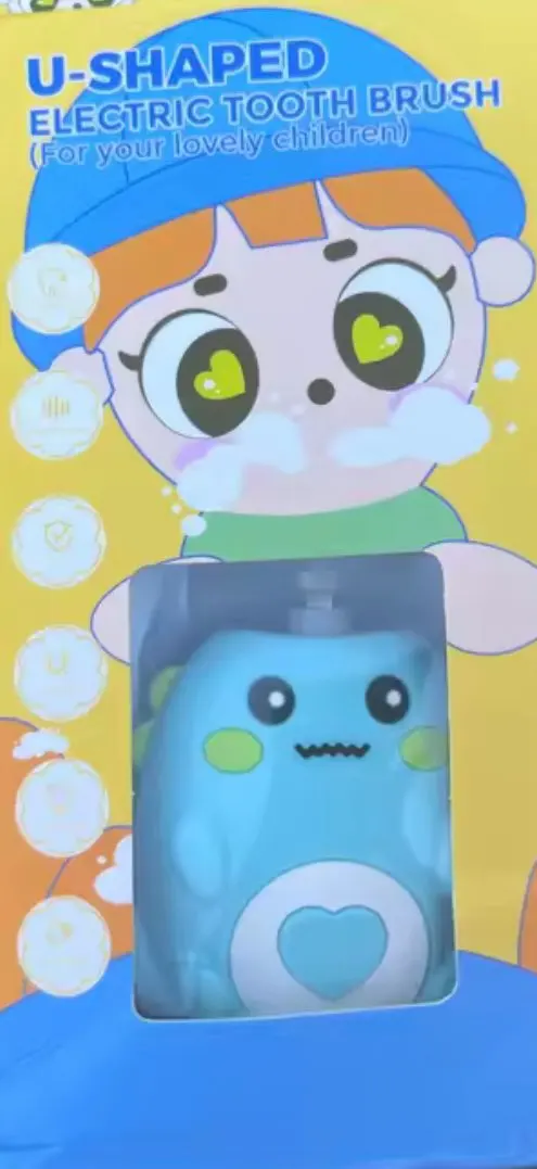 Elektrische Kinderzahnbürste in U-Form Foto-Test