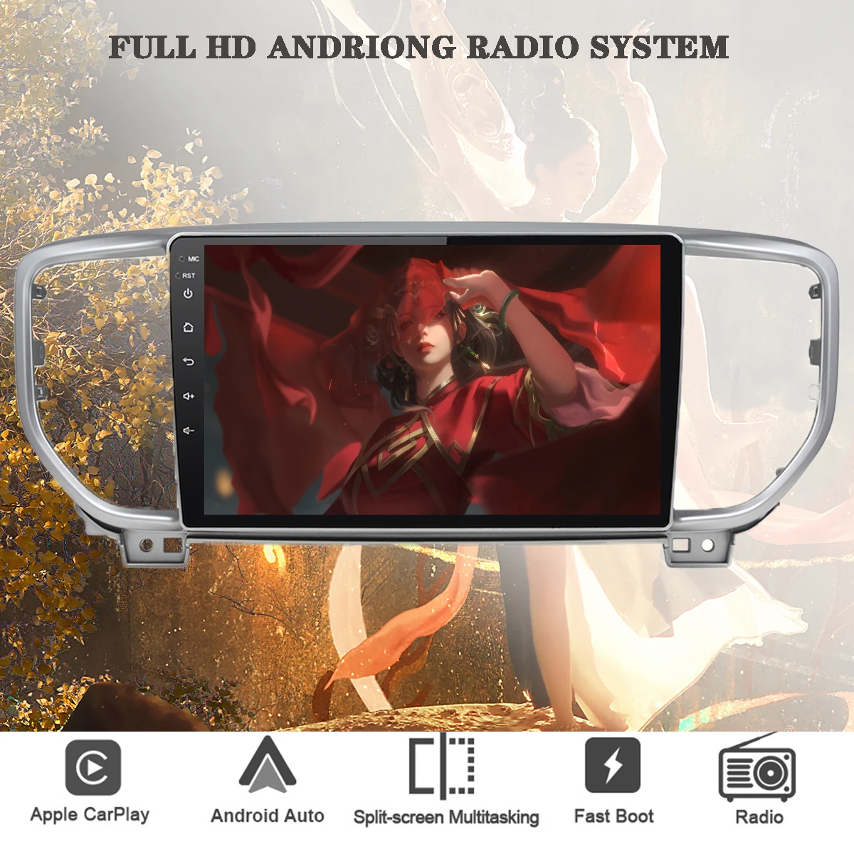 

Android 14 8G RAM 4G Lte WIFI Carplay Car DVD Video For KIA Sportage KX5 2018 2020 Auto Gps Navi Monitor Multimedia Player RDS