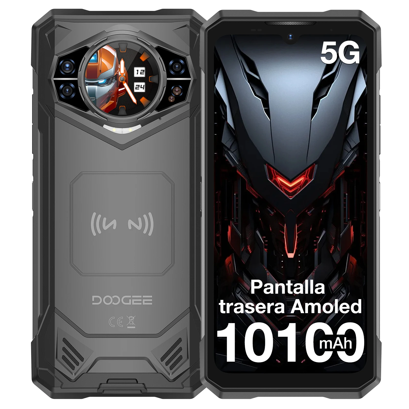 DOOGEE S200X Rugged Phone Rear Display 6.72