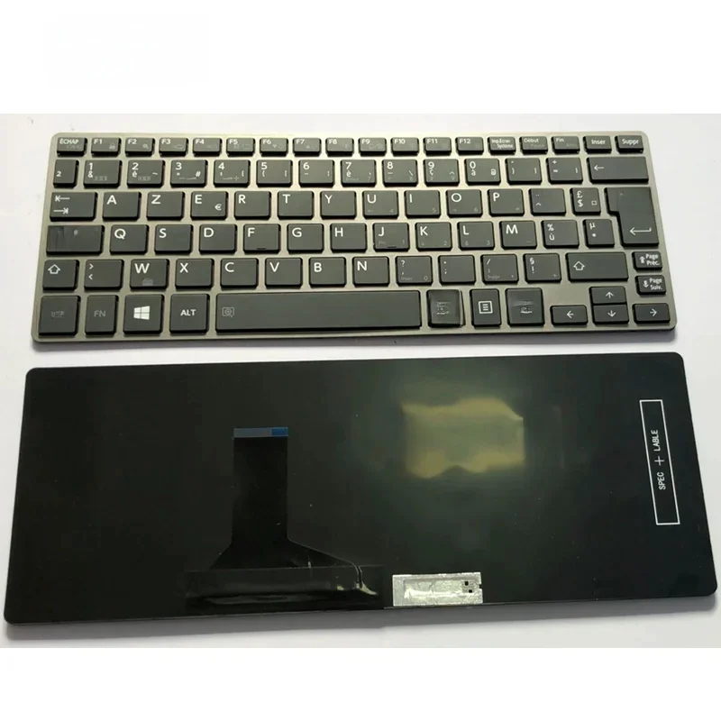 Francuska klawiatura Azerty dla Toshiba Portege Z30 Z30T A B C Z30-A Z30-C Z30T-C BE FR — zdjęcie 2