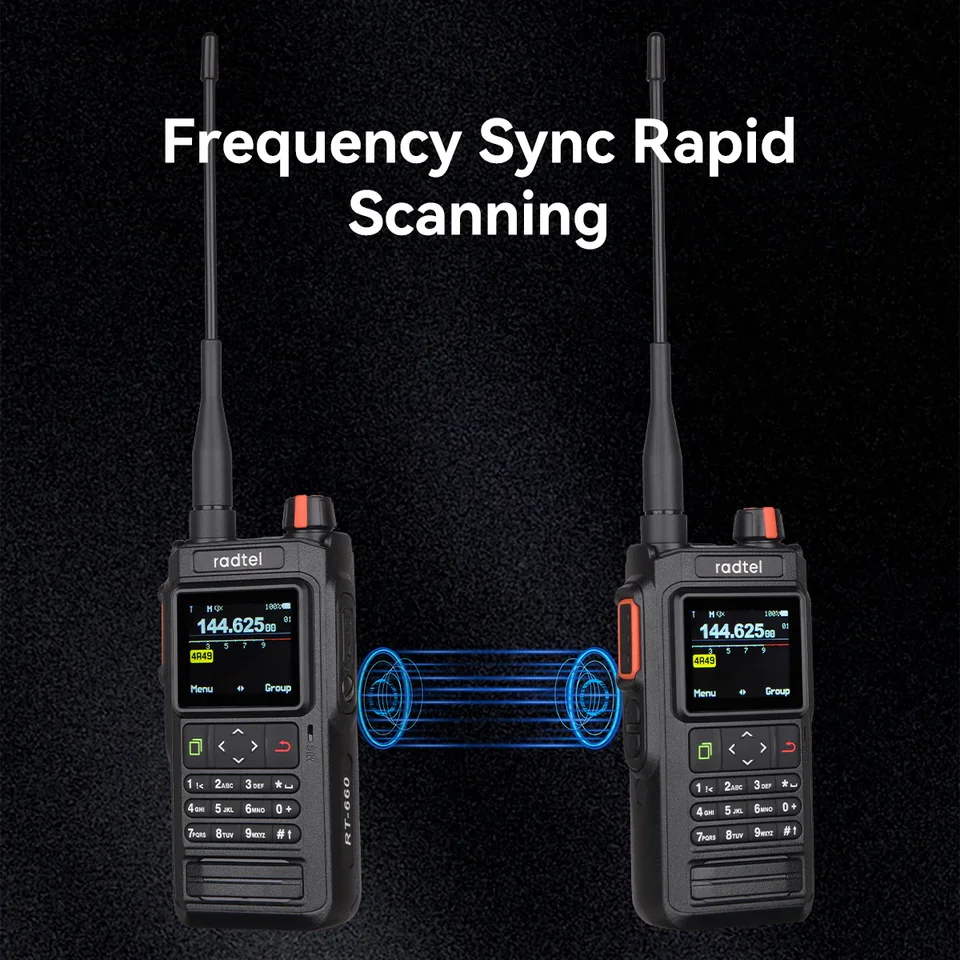 Radio Radtel RT-6D PRO DMR, GPS, APRS, 500.000 contatti, doppio slot di tempo, radio bidirezionale, walkie-talkie dual-band, livello 1+2, radio amatoriale, 1024 canali, ricarica di tipo C Radio Radtel RT-6D PRO DMR, GPS, APRS, 500.000 contatti, doppio slot di tempo, radio bidirezionale, walkie-talkie dual-band, livello 1+2, radio amatoriale, 1024 canali, ricarica di tipo C