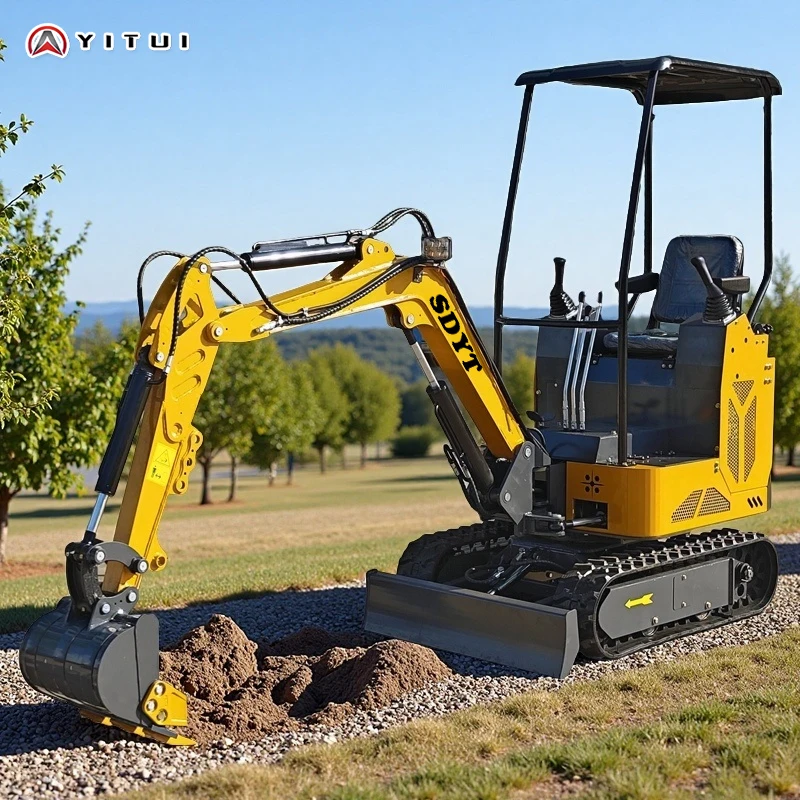 Epa Euro 5 1000 kg Minibagger, praktischer Kundendienst, Minibagger, Heimunterstützung, maßgeschneidert