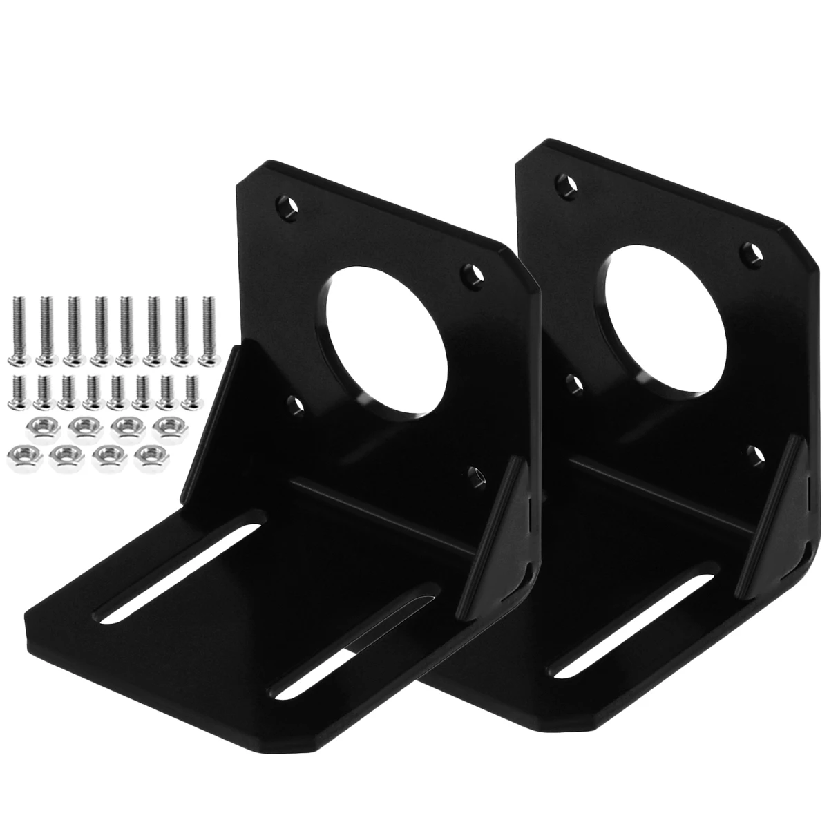 NEMA 17 23 Steppr Motor Accessories Bracket Support Mounting L Type Bracket Mount 42 Stepper Motor Nema17 Motor Holder