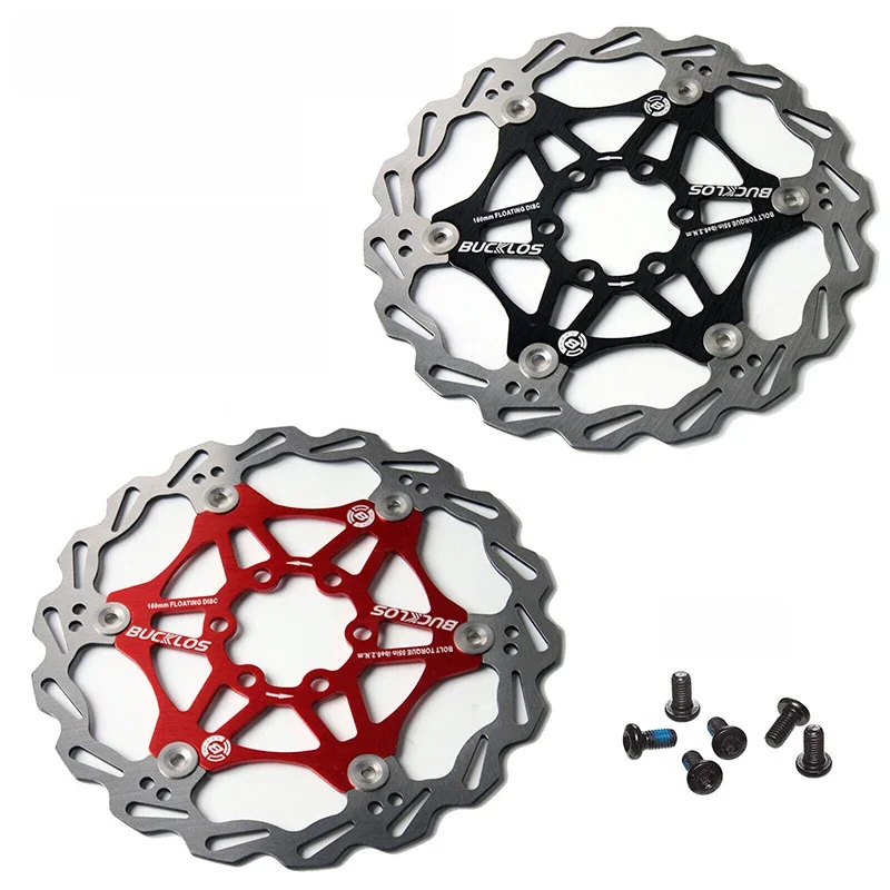 AliExpress NONE 2PC BUCKLOS Bicycle Disc Brake 160/180/203 Bike Floating Rotors Stainless Steel Mountain Bike Brake Rotor Mtb Rotors Part 1PC
