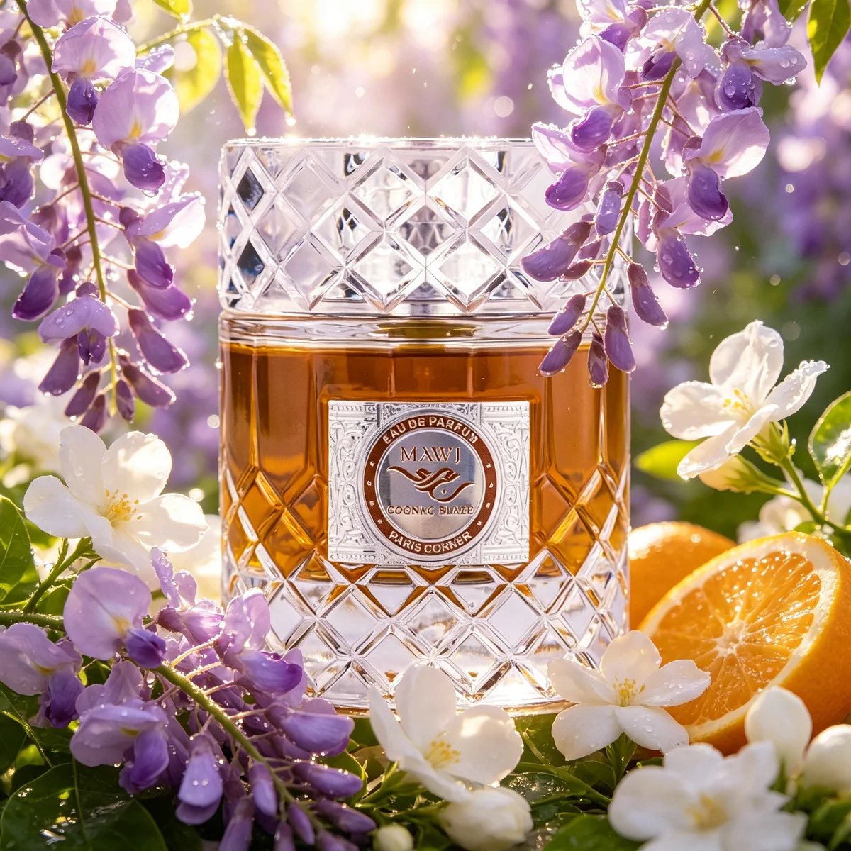 

Paris Corner Mawj Cognac Blaze – Bold & Luxurious Unisex Fragrance, Long-Lasting 3.4 oz – Perfect Gift for Women & Men