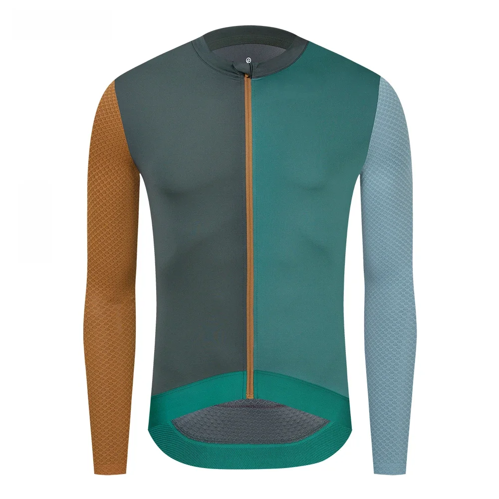 AliExpress YKYWBIKE Men Cycling Jersey Long Sleeve Colorful Road Bike Jersey Spring Summer Bicycle Clothing