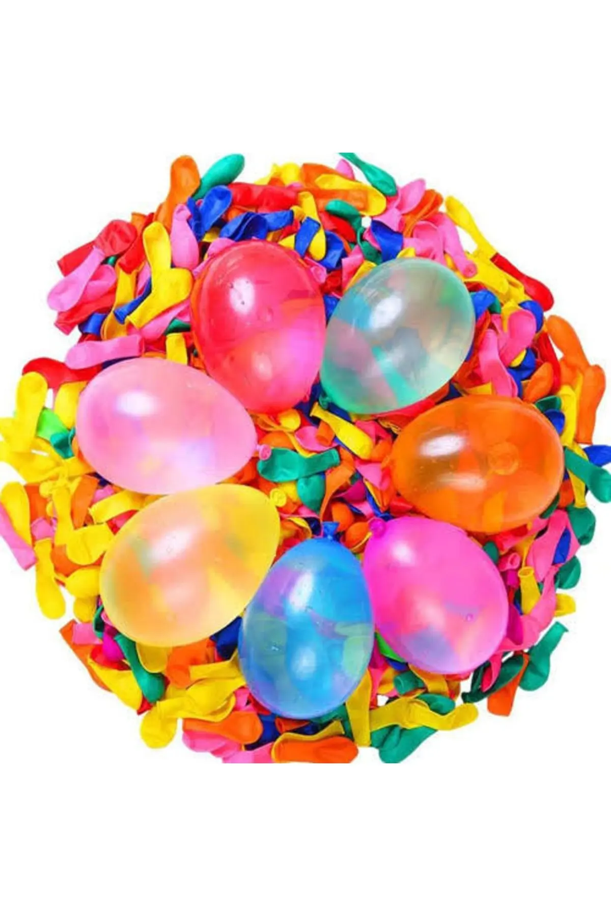 100 Pieces Water Balloons Colored Balls Pool Party Entertainment Marriage Birthday Gift Products Easily Inflated Quickly