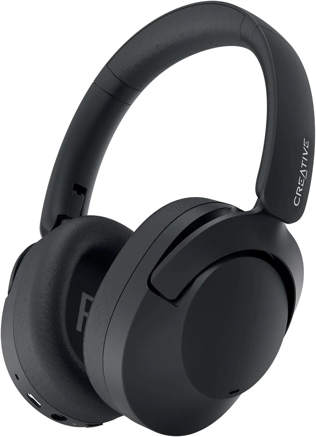 Creative Zen Hybrid 2 Wireless Over-Ear Headphones, up to 67 Hours playtime(ANC Off), Hybrid ANC, Ambient Mode (Black)