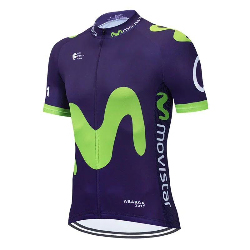 AliExpress MOVISTAR 2025 Movistar New Pro Team Cycling Jersey Ropa Summer Breathable Bicicleta Bicycle Clothes Bike