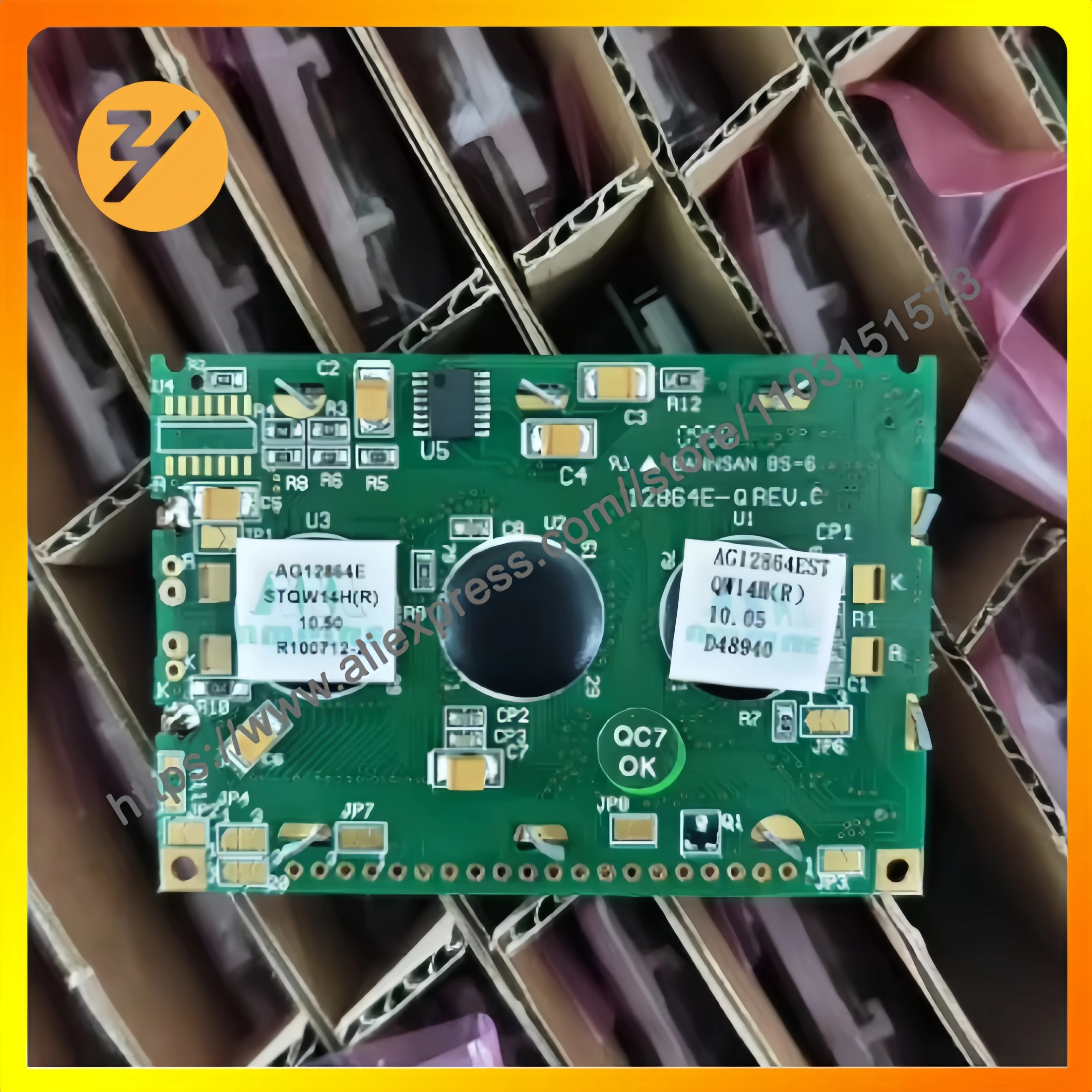 

Совершенно новый оригинальный 12864E-Q REV.C AG12864ESTQW14H(R) Zhiyan Supply