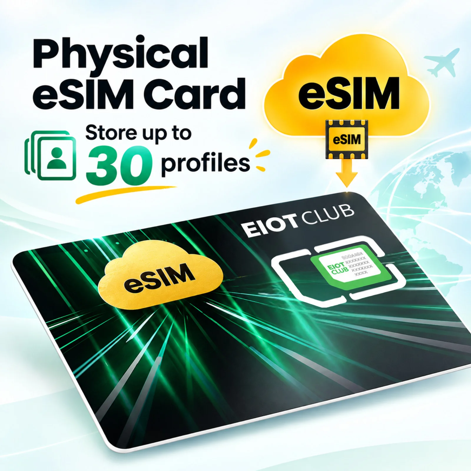 物理esimカードpro、30スロット大容量esim-simアダプター、android、ios、samsung、huawei、xiaomi、redmi、oppo対応