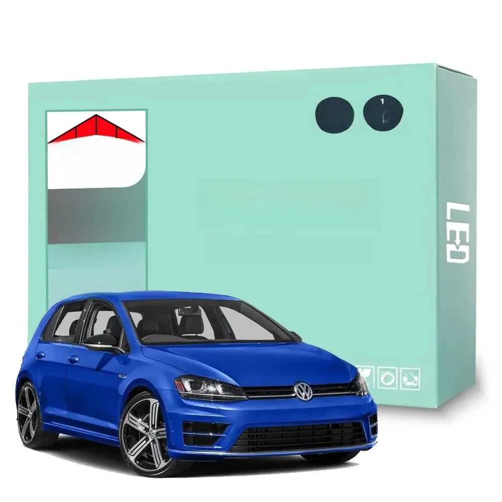 Zestaw żarówek LED Canbus do VW Volkswagen Golf Jetta 3 4 5 6 7 MK4 MK5 MK6 MK7 Passat B5 B6 B7 B8 CC Polo 6R 6C 9N — zdjęcie 2