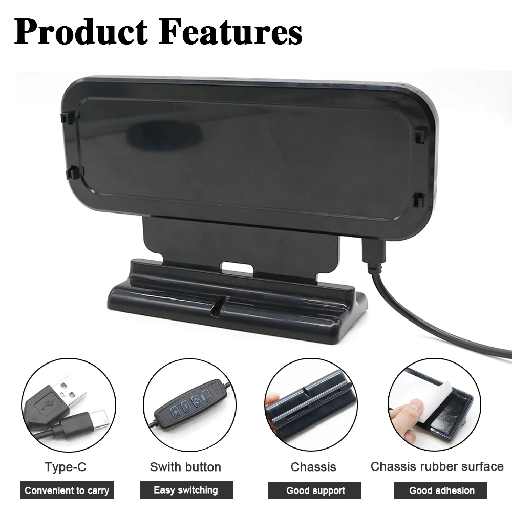 NEW Model Taxi Sign With USB Light 2 Colors Sign 5V Led Indicator Dash-mount 3D taxi light