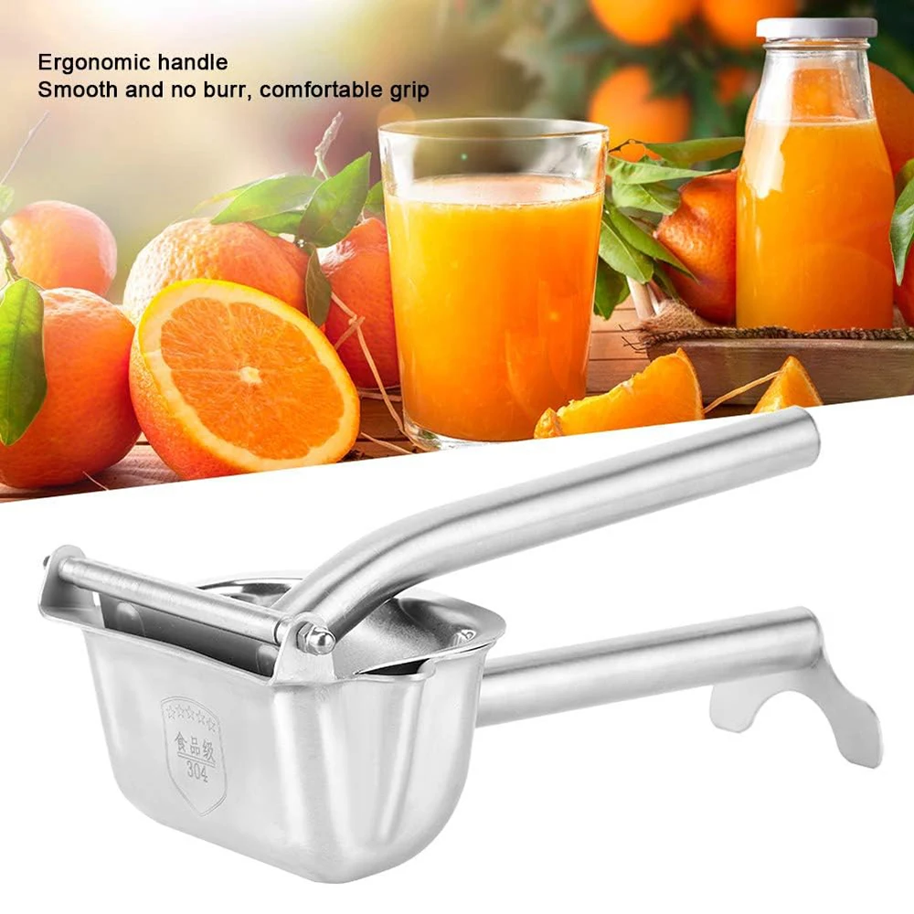 

Stainless Steel Manual Citrus Juicer Handheld Lemon Squeezer for Orange Juicer Household Kitchen Tool for Easy Fruit Squeezing