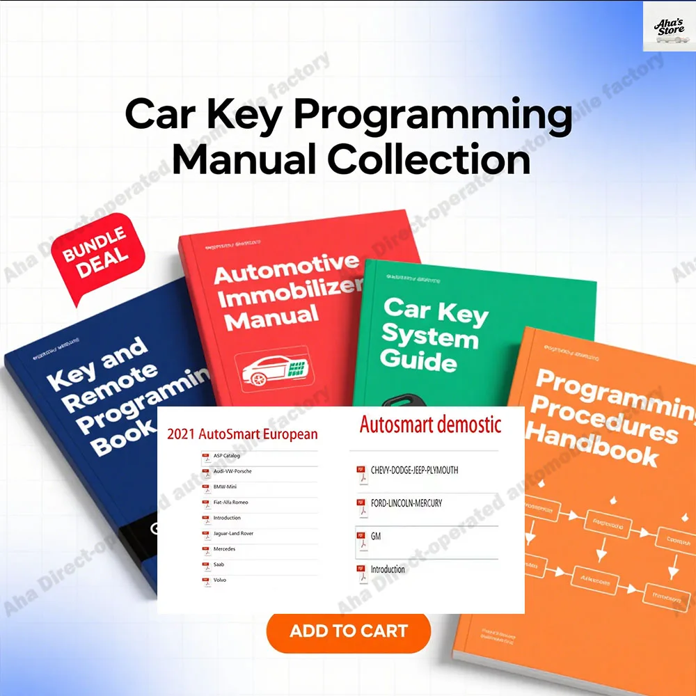 Latest Key and Remote Programming Manual Guide for All LockSmith Professionals Containing Program Immobiliser System Operations
