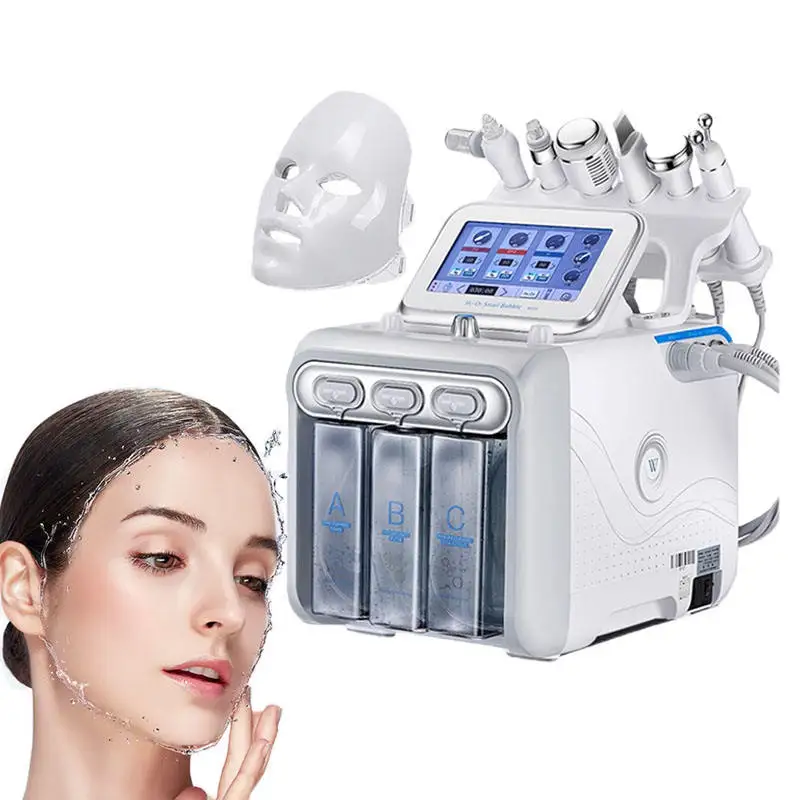 

Hot Sale 7 in 1 Water Oxygen Facial Machine Pore Cleansing Skin Firming Water Peeling Machine Pore Tightening For Salon Home Use