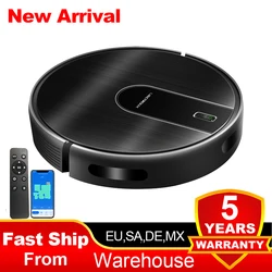 Robot Vacuum Cleaner LIECTROUX N7S-U,Smart Mapping,WiFi App,6KPa,5200MAH ,Brushless Motor,Ideal for Pet Hair