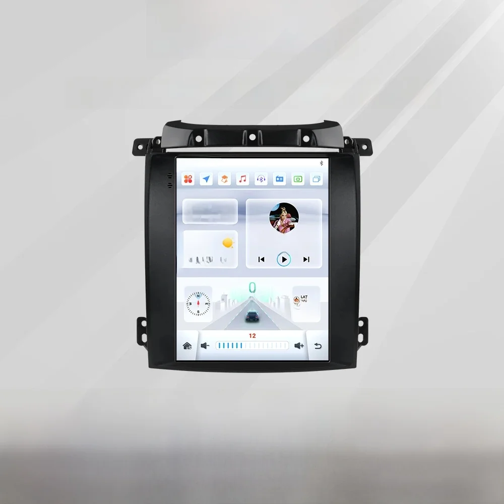 9.7 "Carplay Android 13 Auto Autoradio Voor Kia Sorento BL 2002-2006 Tesla GPS Multimedia Autoradio auto intelligente systemen Stereo - afbeelding 2