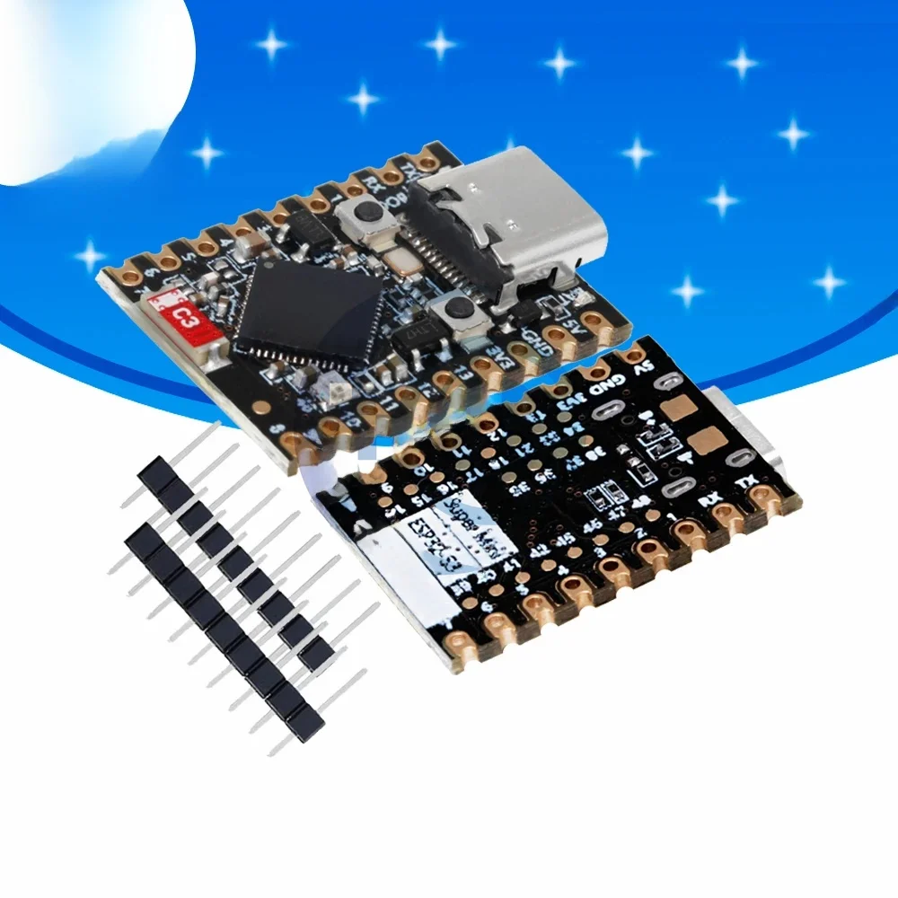 ESP32-S3 – dwuzakresowa płytka programowalna z modułem WiFi/Bluetooth 5.0, supermini, zestaw do programowania PCB, kompatybilna z Arduino. — zdjęcie produktu 7
