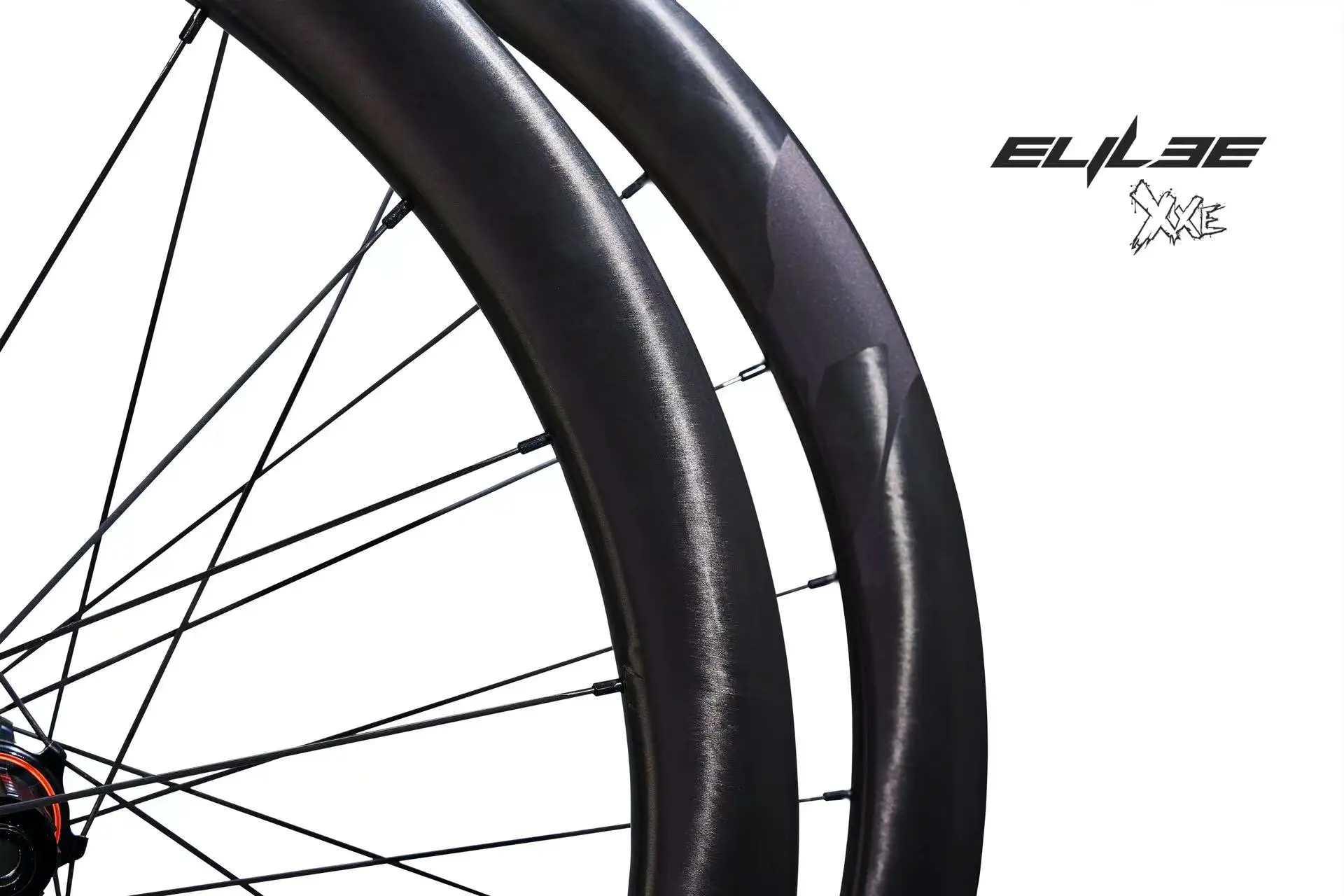 ELILEE Carbon Fibre Wheel set;with Carbon Fibre Spokes;Disc Wheel;for Road,Trithlon,TT