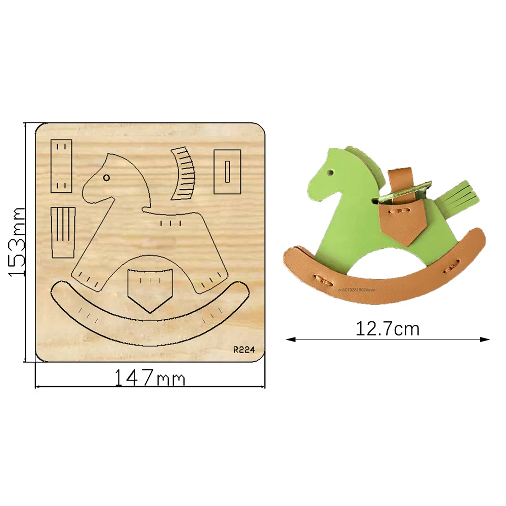 

Деревянные Вырубные штампы «Троянские лошади», скрапбукинг, Декор для дома, «сделай сам», подходит для рынка, универсальная режущая машина/R224