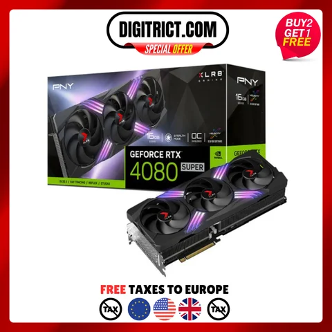 중고 GeForce RTX 4080 SUPER 16GB XLR8 게이밍 VERTO OC 16GB GPU 게이밍 PC i9 노트북, 지포스 RTX 4080