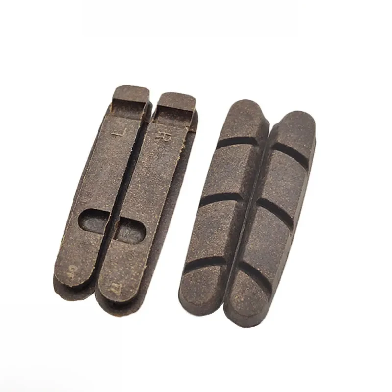 AliExpress Beskardi 2Pairs 4Pcs Road Bike Brake Pad Bicycle Carbon Wheel Cork Wood Block Shoes Brakes Pade Rim V BMX