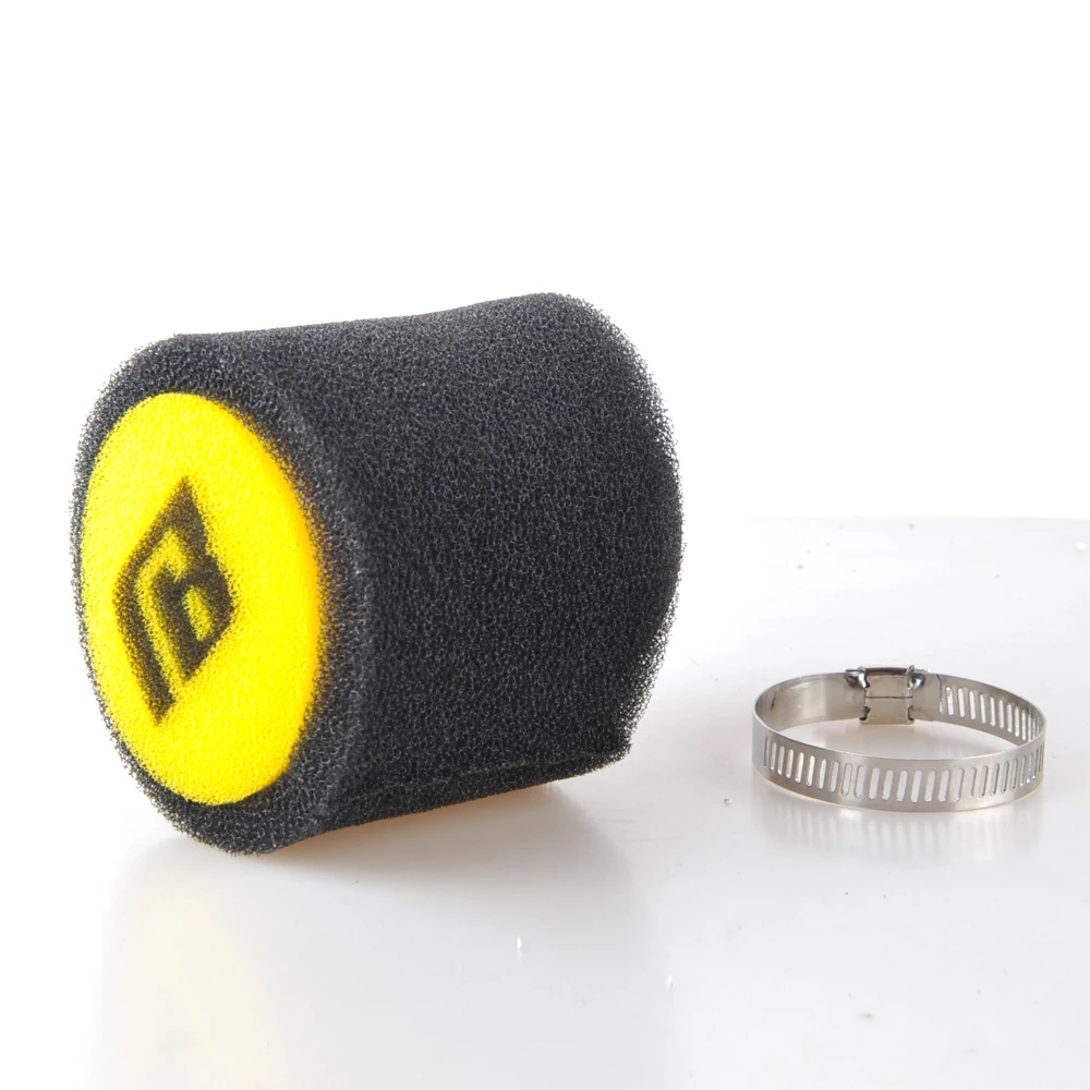 NIBBI Foam Air Filter Sponge Cleaner 35mm 45mm 49mm Air Filter Car Racing Moped Scooter Dirt Pit Bike Motorcycle Accessories