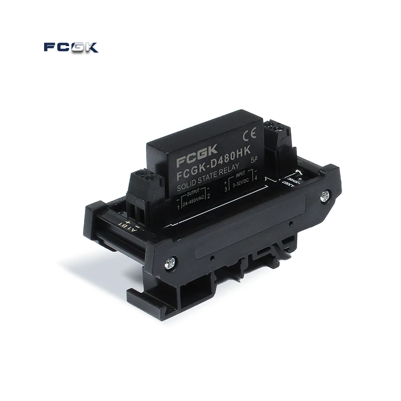 FCGK 1 2 4 6 8 Channel solid state relay Module PNP OR NPN Board 5V 12V 24V 32VDC PCB DC TO AC SSR Module