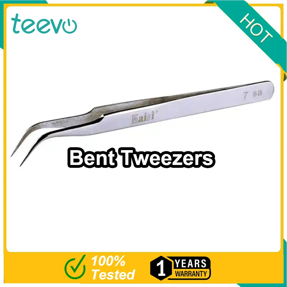 Teevo Kaisi 7-SA Bent Tweezers