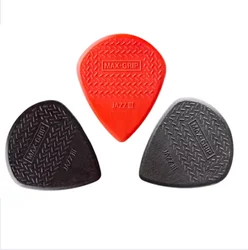 Dunlop-púa de guitarra de nailon Max Grip Jazz III, mediador Plectrum, calibre 1,38mm