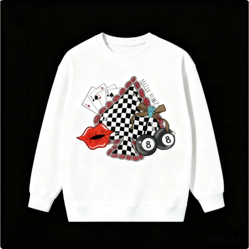 

Ковбойская толстовка с капюшоном на удачу, рубашка с круглым вырезом для женщин, наряд в стиле вестерн, женская одежда в стиле пастушки, одежда в стиле вестерн, топы в стиле кантри