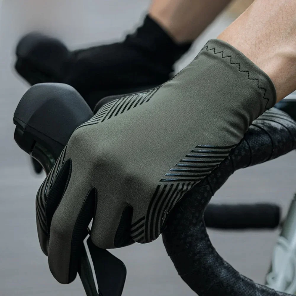 AliExpress ROCKBROS Touch Screen Cycling Gloves Full Finger Summer Breathable MTB Road Bike Riding Racing Gloves Women Men Bicycle Glove