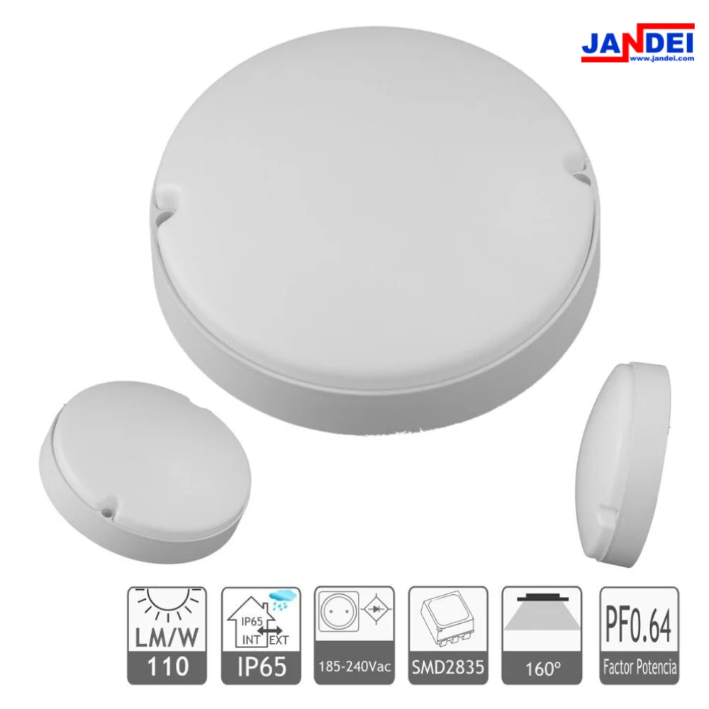 Jandei 15W led applique oval or round white plafon 6000K White light ceiling light LED wall spotlight Wall applique