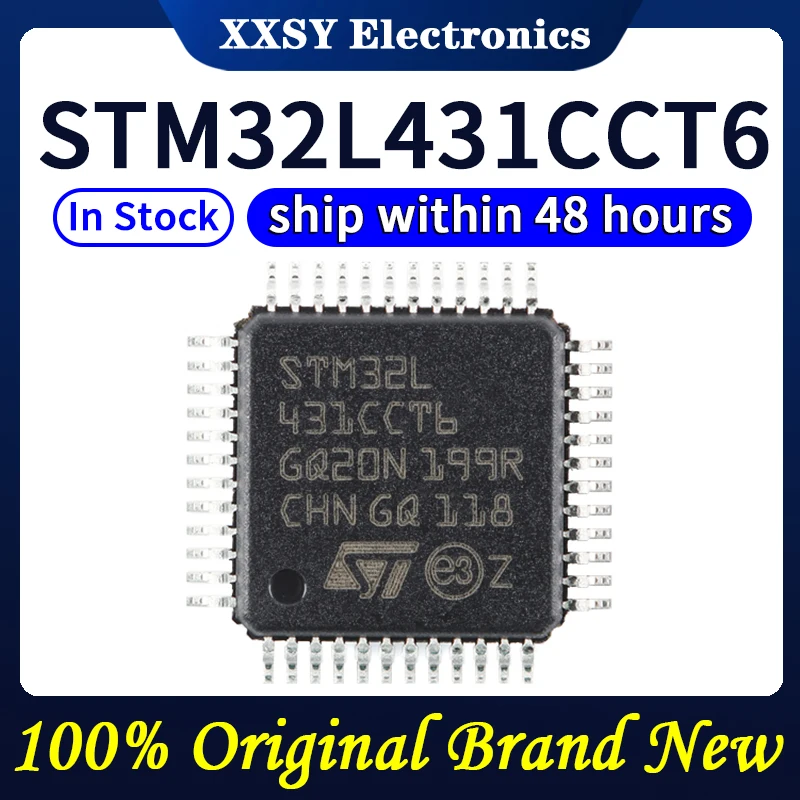 Stm32l431cect6 LQFP48 الأصلي ، الجودة ، جديدة