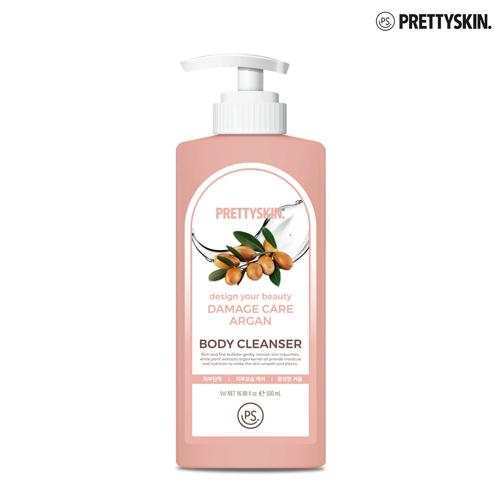 PrettySkin Design Your Beauty Damage Care Argan Body Cleanser 500ml