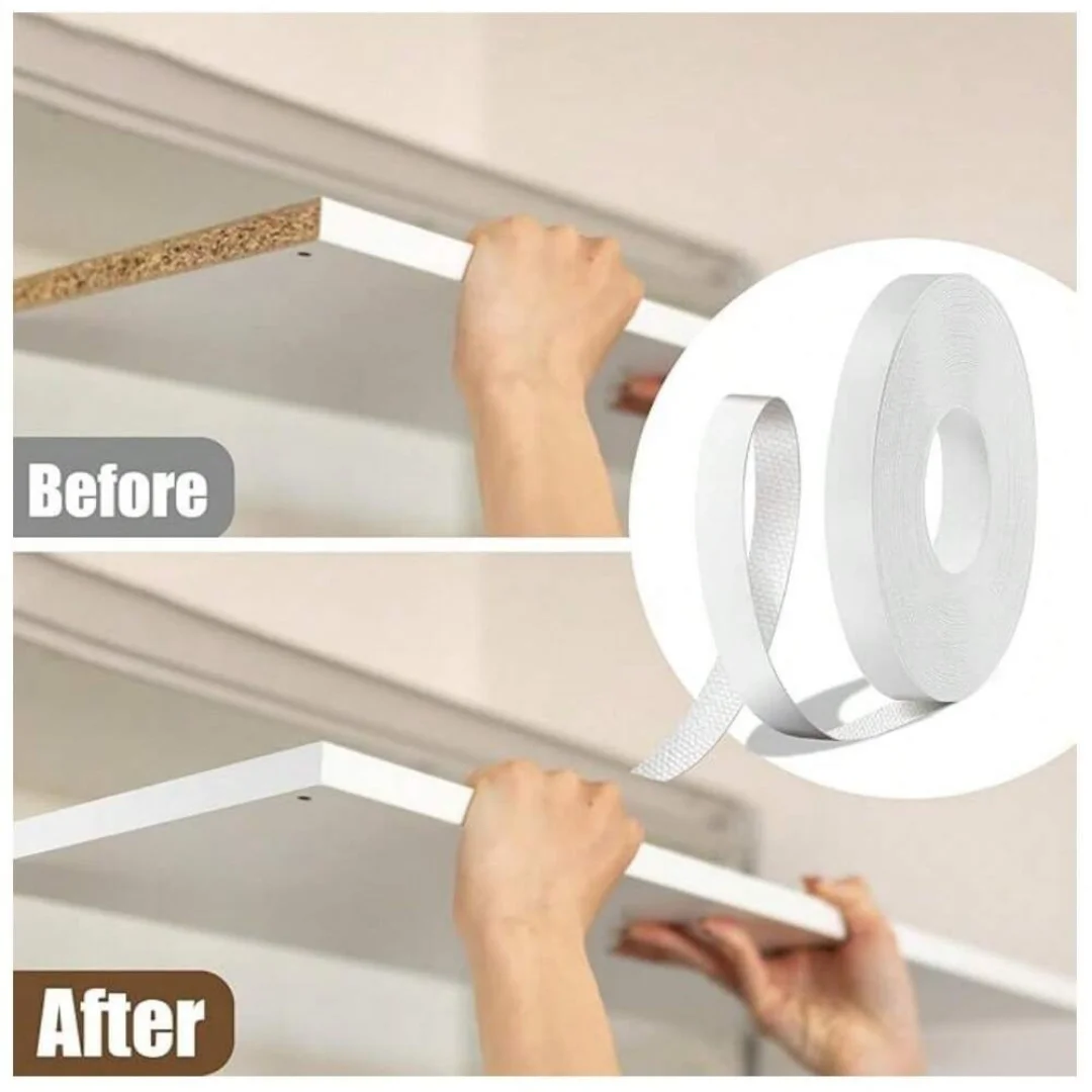 1 قطعة 39.37/78.74/118.11 بوصة ربط حافة القشرة المستعبدة مسبقًا، تستخدم كشريط من الخشب الصلب لإصلاح الخزانة واستعادة الأثاث