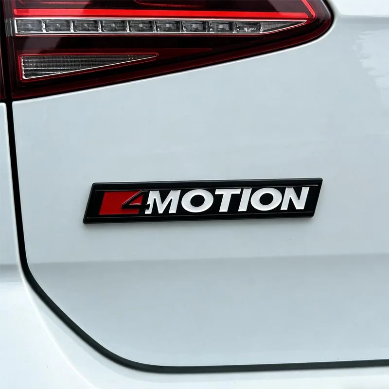 Picture 5: 3D Metal 4MOTION Decorative Sticker For VW Passat Tanyue Golf Car Modification Parts