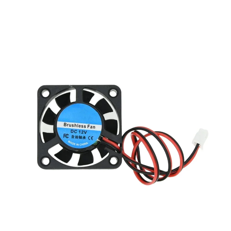 XH2.54-2P 핫엔드 브러시리스 냉각 팬, DC 5 V, 12 V, 24V, 40x10mm 4010, 3D 프린터 라즈베리 PI 팬 썸네일 6