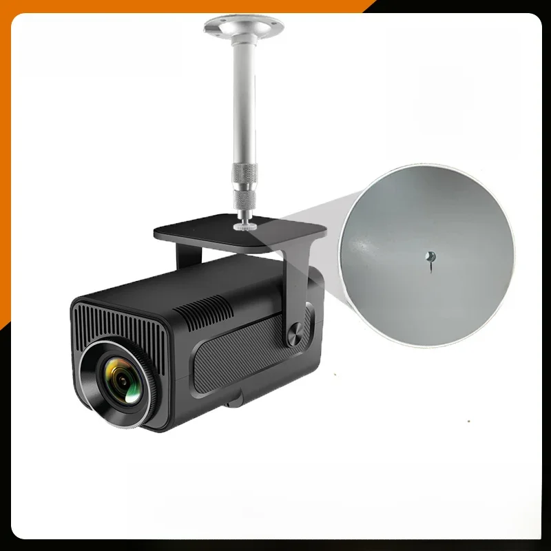 HY320 accessoires de projecteur support de plafond et mural pour rétro-éclairage de projecteur Compatible avec support cintre 1/4 trou de vis vis