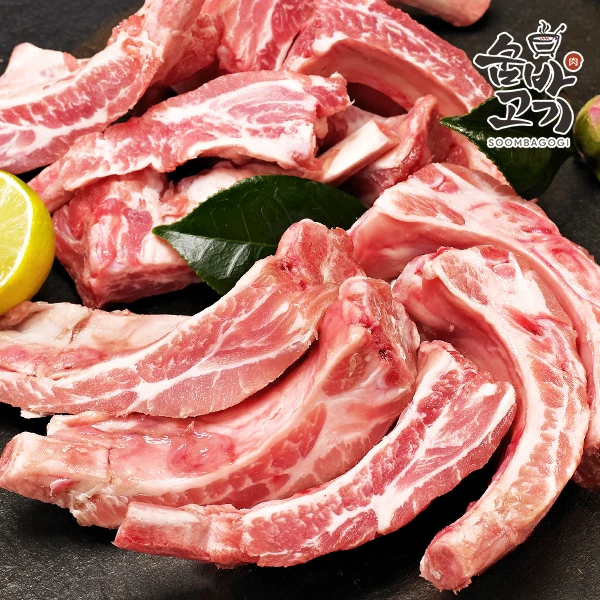 Soombagogi Pork back ribs 2kg 등갈비