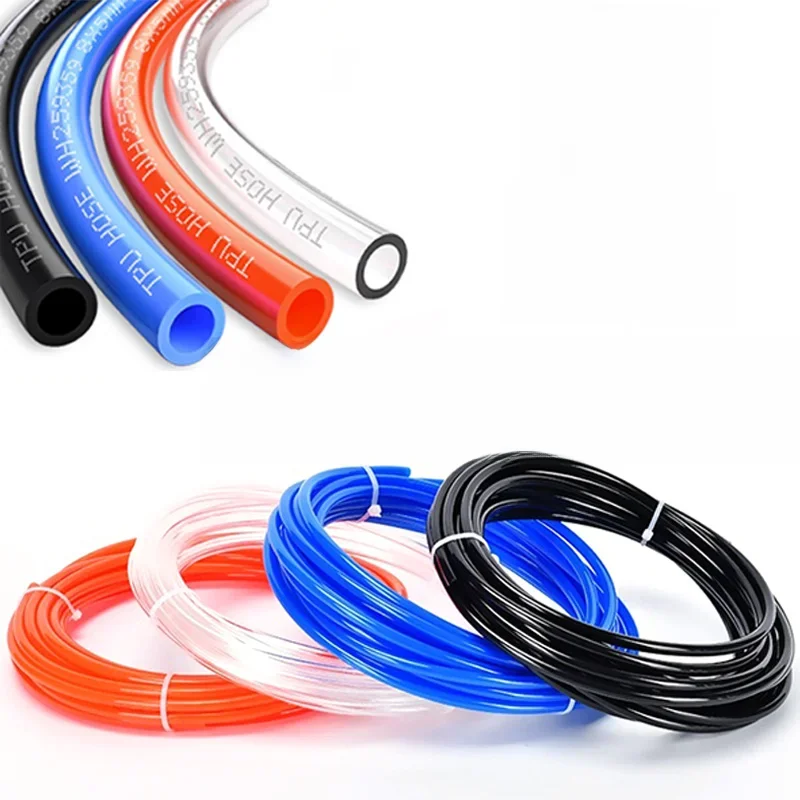 10m/20m/50m/100meters tuyau d’air pneumatique Tube en plastique 4mm 6mm 8mm 10mm Tube de tuyau d’air 12mm Tube pneumatique tuyau de polyuréthane