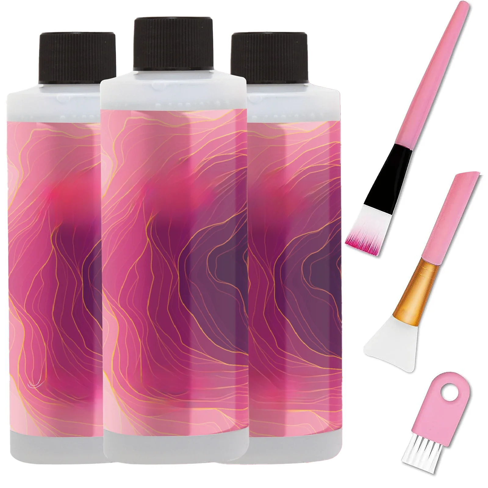 Scelleuse pour peinture diamant 60ML/200ML, accessoires de colle, effet de maintien et de brillance permanents pour la peinture diamant et les puzzles