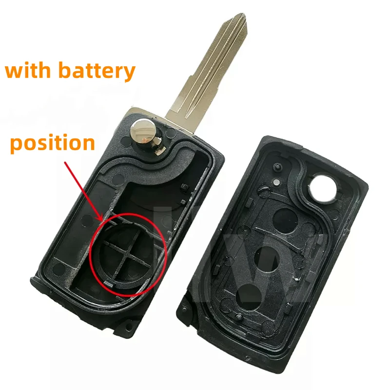 5pcs Shell For Great Wall HAVAL HOVER H3 H5 Car Remote Flip Key Case Shell Fob Replacement 3 Button Key Shell With logo