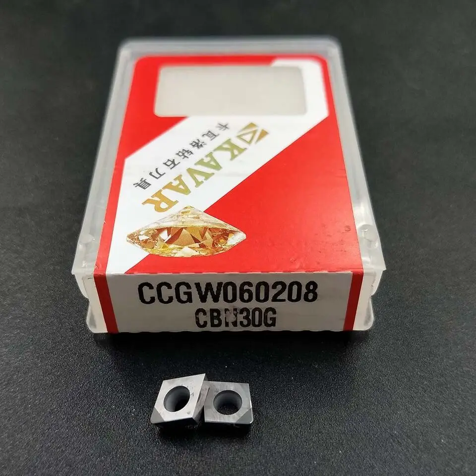 

CCGW060202 CBN30 / CCGW060204 CBN30 / CCGW060208 CBN30 вставка из кубического нитрида бора Поворотная вставка для обработки твердой стали