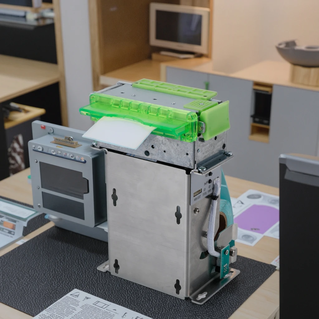

Kiosk Ticket Printer 80mm Embedded Thermal Label Printer 250mm/s Speed with Auto Cutter